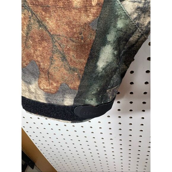 L.L Bean Mens Mossy Oak Camouflage Hunting jacket with removable soft shell flee - Picture 8 of 16